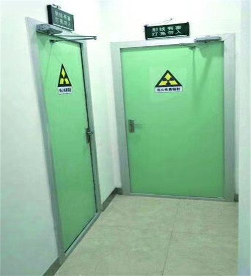 雅安厂家定制防 辐射铅门 CT室铅门 放射科射线防护施工